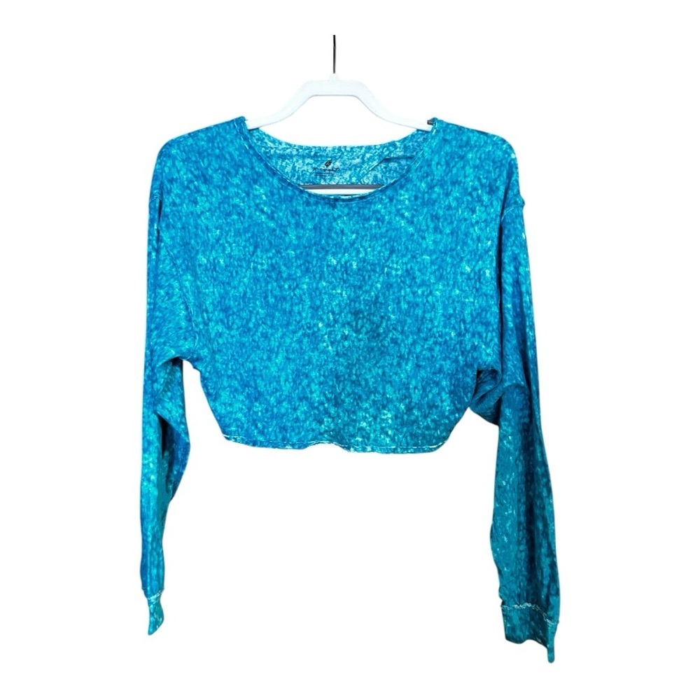 Free People Backstage Long Sleeve In Surfs Up Combo Athletic Top - Picture 3 of 7